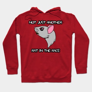 Not Just Another Rat In The Race (Full Color Version) Hoodie